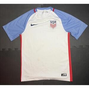 Nike Women’s Small USA Women's National Team Home Soccer Jersey 2016 Kit USWNT